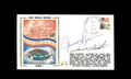 Rollie Fingers Lonnie Smith PSA DNA Signed 1982 First Day Cover Cache FDC 1982 World Series Autograph