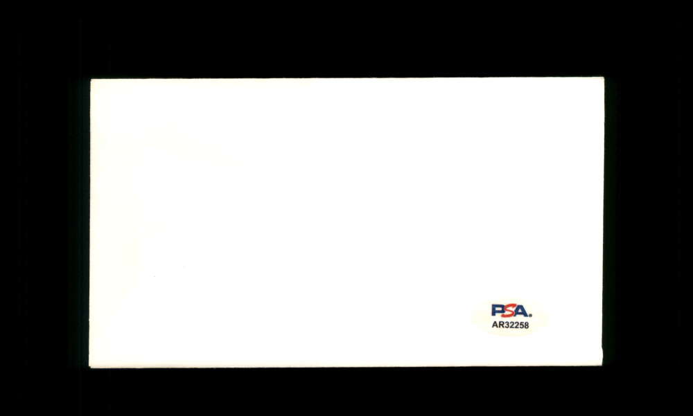 Rollie Fingers Lonnie Smith PSA DNA Signed 1982 First Day Cover Cache FDC 1982 World Series Autograph