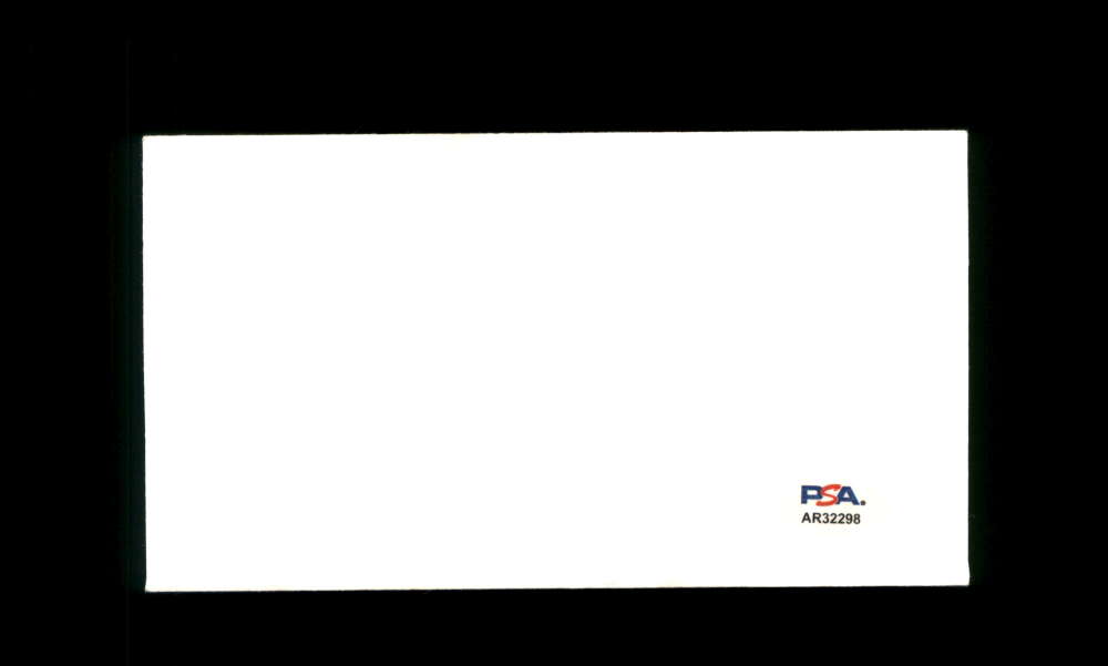 Diaz Collins Franco PSA DNA Signed by 3 1983 First Day Cover Cache FDC Babe Ruth Autograph