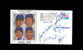 Kranepool Koosman McAndrew Martin PSA DNA Signed by 4 1989 First Day Cover Cache FDC 1969 Mets Autograph