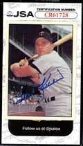 Harmon Killebrew JSA Coa Signed 1978 TCMA The 60s Autograph