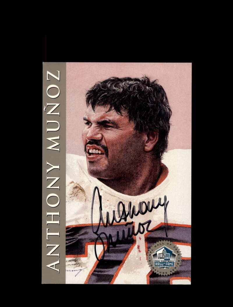Anthony Munoz Signed 1998 HOF Signature Series Autograph