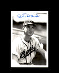 Al Dark Signed 4x6 Brace Photo Braves Autograph