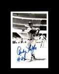 Andy Pafko Signed 4x6 Brace Photo Braves Autograph