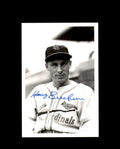 Harry Brecheen Signed 4x6 Brace Photo Cardinals Autograph