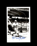 Al Gionfriddo Signed 4x6 Brace Photo Dodgers Autograph