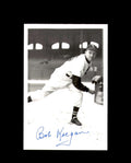 Bob Keegan Signed 4x6 Brace Photo White Sox Autograph