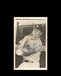 Jake Gibbs Signed 3x5 Vintage Photo Yankees Autograph