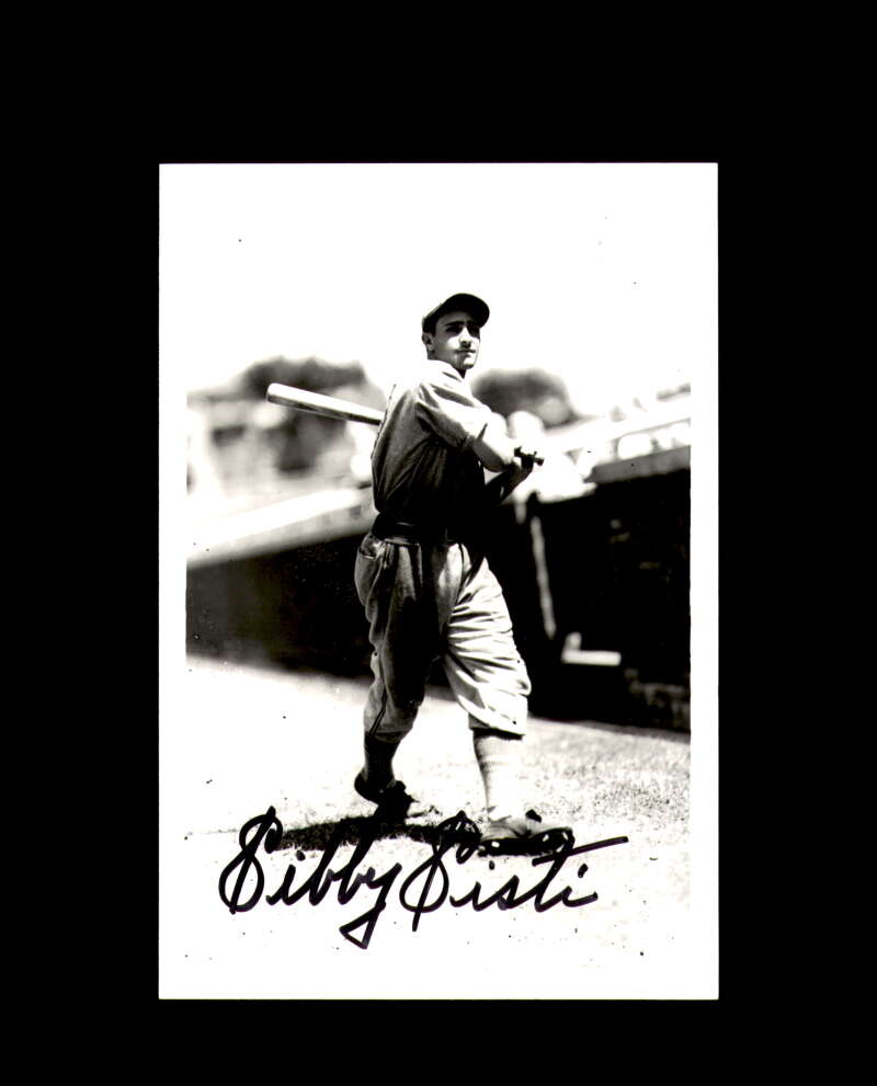 Sibby Sisti Signed 4x6 Brace Photo Autograph