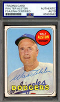Walter Alston PSA DNA Signed 1969 Topps Autograph