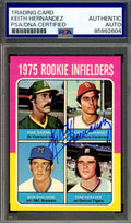 Keith Hernandez PSA DNA Signed 1975 Topps Rookie Autograph