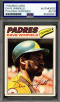Dave Winfield PSA DNA Signed 1977 Topps Autograph
