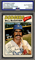 Bill Buckner PSA DNA Signed 1977 Topps Autograph