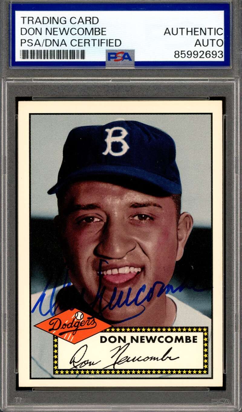 Don Newcombe PSA DNA Signed 1995 Topps Archives Autograph