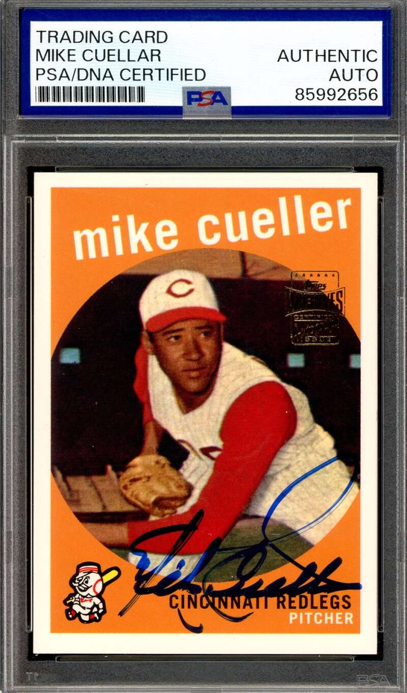 Mike Cuellar PSA DNA Signed 2001 Topps Archives Autograph