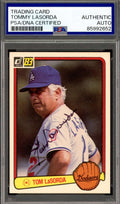 Tommy Lasorda PSA DNA Signed 1983 Donruss Autograph