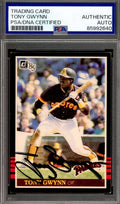 Tony Gwynn PSA DNA Signed 1985 Donruss Autograph