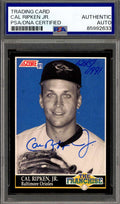 Cal Ripken Jr PSA DNA Signed 1991 Score Autograph