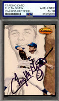 Tug McGraw PSA DNA Signed 1994 Ted Williams Autograph