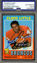 Floyd Little PSA DNA Signed 1971 Topps Autograph
