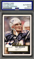 Tedy Bruschi PSA DNA Signed 2006 Topps Heritage Autograph
