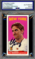 Eli Manning PSA DNA Signed 2012 Topps 1965 Mini Autograph