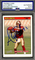 Alex Smith PSA DNA Signed 2005 Topps Bazooka Rookie Autograph