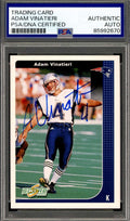 Adam Vinatieri PSA DNA Signed 2002 Score Autograph