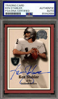 Ken Stabler PSA DNA Signed 2000 Fleer Greats of The Game Autograph