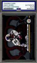 Hines Ward PSA DNA Signed 2001 Pacific Crown Royale Autograph