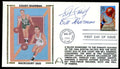 Bob Cousey Bill Sharman PSA DNA Autograph 1991 First Day Cover Cache FDC Backcourt Duo Signed