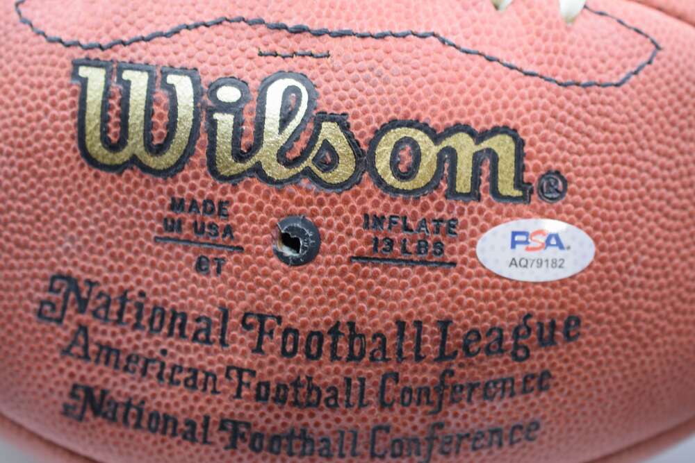 Thurman Thomas PSA DNA Autograph Official NFL Football Signed