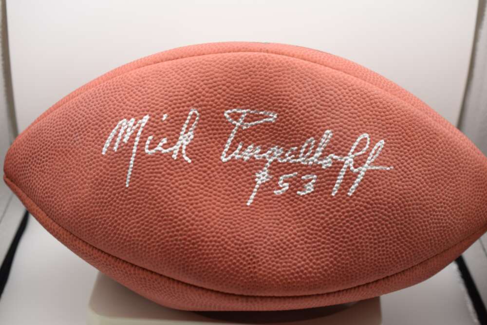 Mick Tinglehoff PSA DNA Autograph Official NFL Football Signed