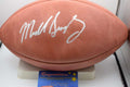 Mike Singletary Mounted Memories Coa Autograph Official NFL Football Signed