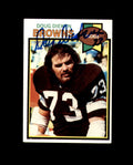 Doug Dieken Signed 1979 Topps Cleveland Browns Autograph