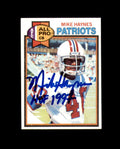 Mike Haynes Signed 1979 Topps New England Patriots Autograph