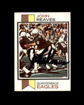 John Reaves Signed 1973 Topps Philadelphia Eagles Autograph
