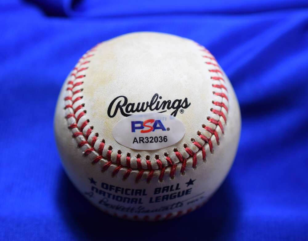 Hank Aaron PSA DNA Autograph National League Signed Baseball ONL