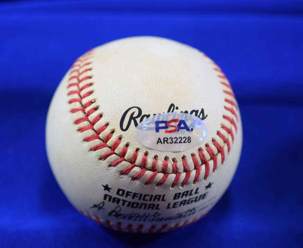 Chuck Connors PSA DNA Autograph National League Signed Baseball ONL