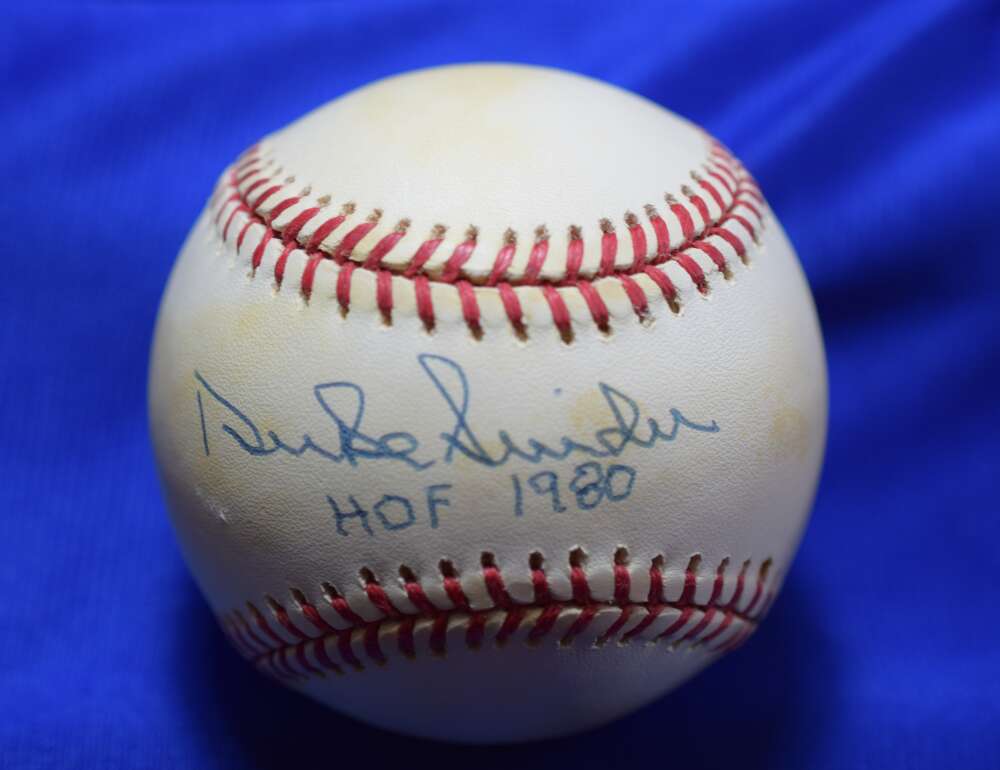 Duke Snider PSA DNA Autograph National League Signed Baseball ONL HOF 1980