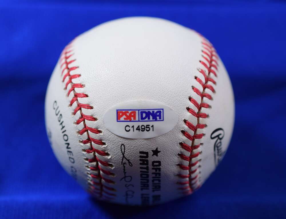Hoyt Wilhelm PSA DNA Autograph National League Signed Baseball ONL
