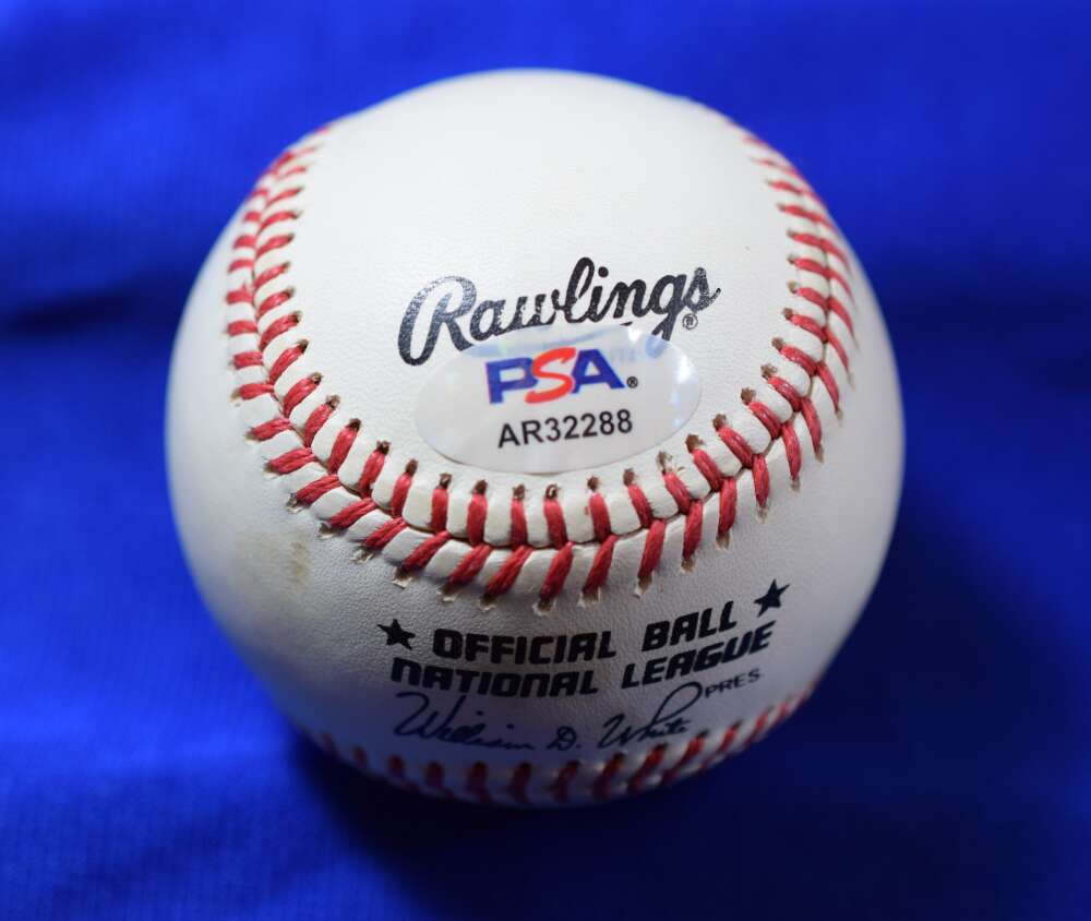 Sandy Amoros PSA DNA Autograph National League Signed Baseball ONL