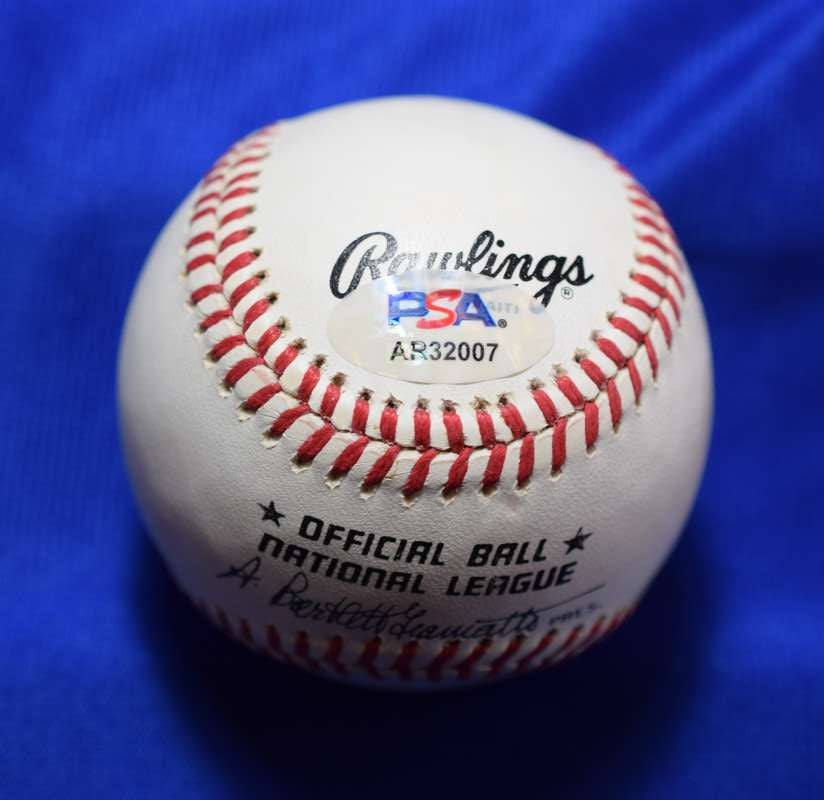 Don Drysdale PSA DNA Autographed National League Signed Baseball ONL