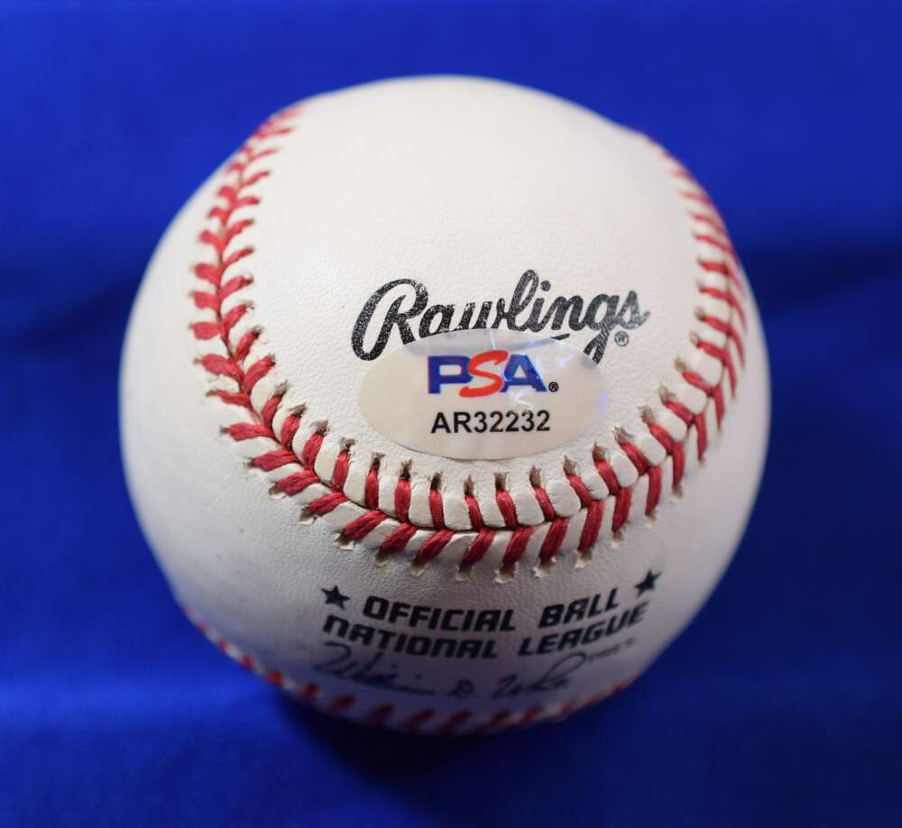 Bob Murphy PSA DNA Autograph National League Signed Baseball ONL