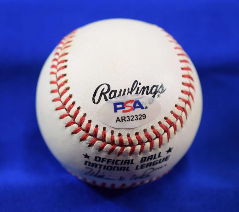 Red Barber PSA DNA Autograph National League Signed Baseball ONL