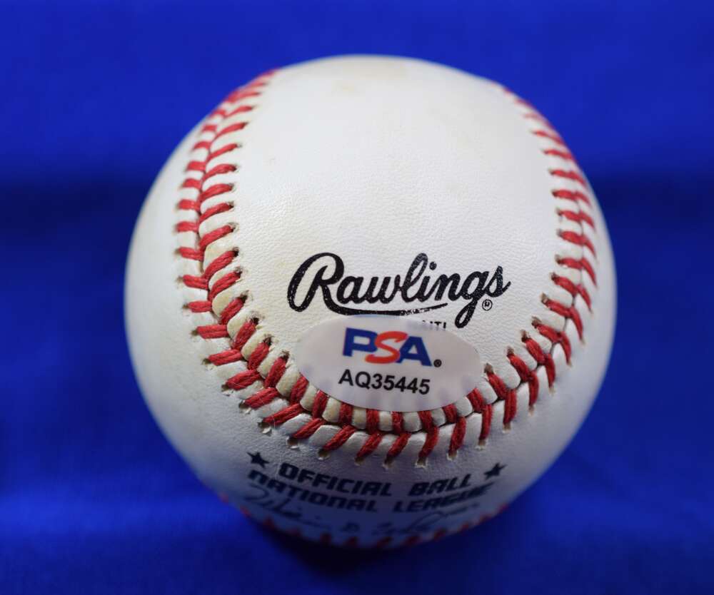 Don Drysdale PSA DNA Autograph National League Signed Baseball ONL 1