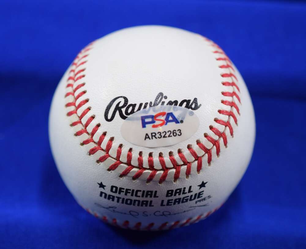 Jim Bunning PSA DNA Autograph National League Signed Baseball ONL Perfect Game