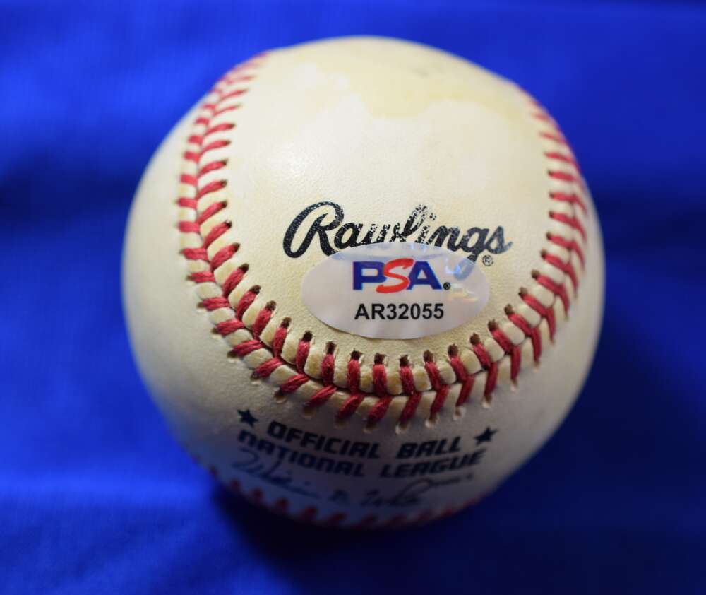 Joe Morgan PSA DNA Autograph National League Signed Baseball ONL