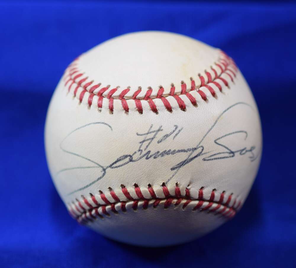 Sammy Sosa PSA DNA Autograph National League Signed Baseball ONL