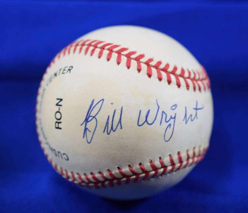 Bill Wright PSA DNA Autograph National League Signed Baseball ONL